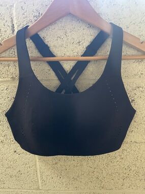 Lululemon Black Sports Bra with Crisscross Back